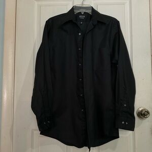 Arrow Men's Classic Black Dress Shirt